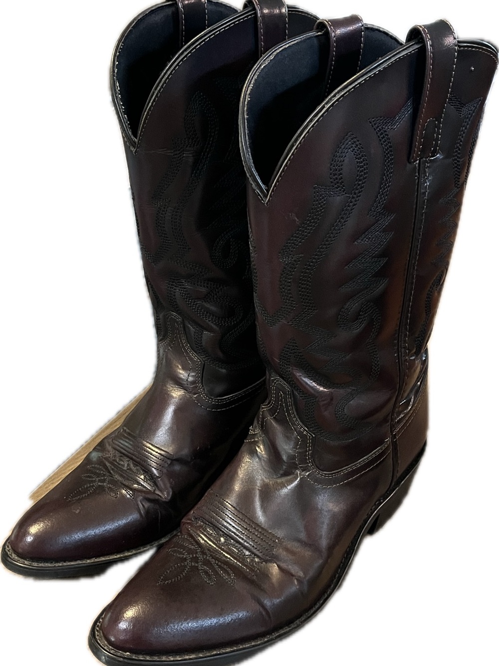 Smoky Mountain Leather Cowboy Boots - Classic Western Style
